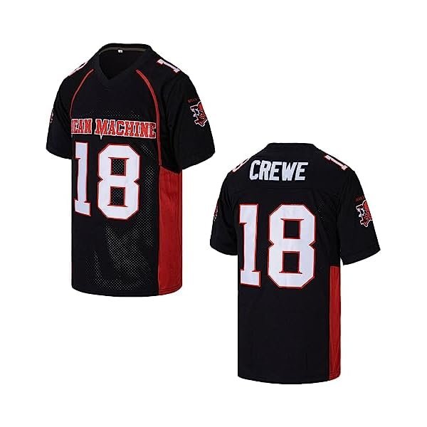 Men's #18 Paul Crewe Mean Machine The Longest Yard Movie American Football Jersey Stitched